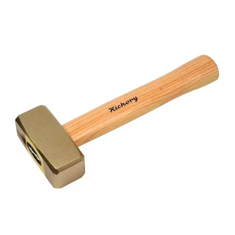 Comba Antichispa Bronce mango madera