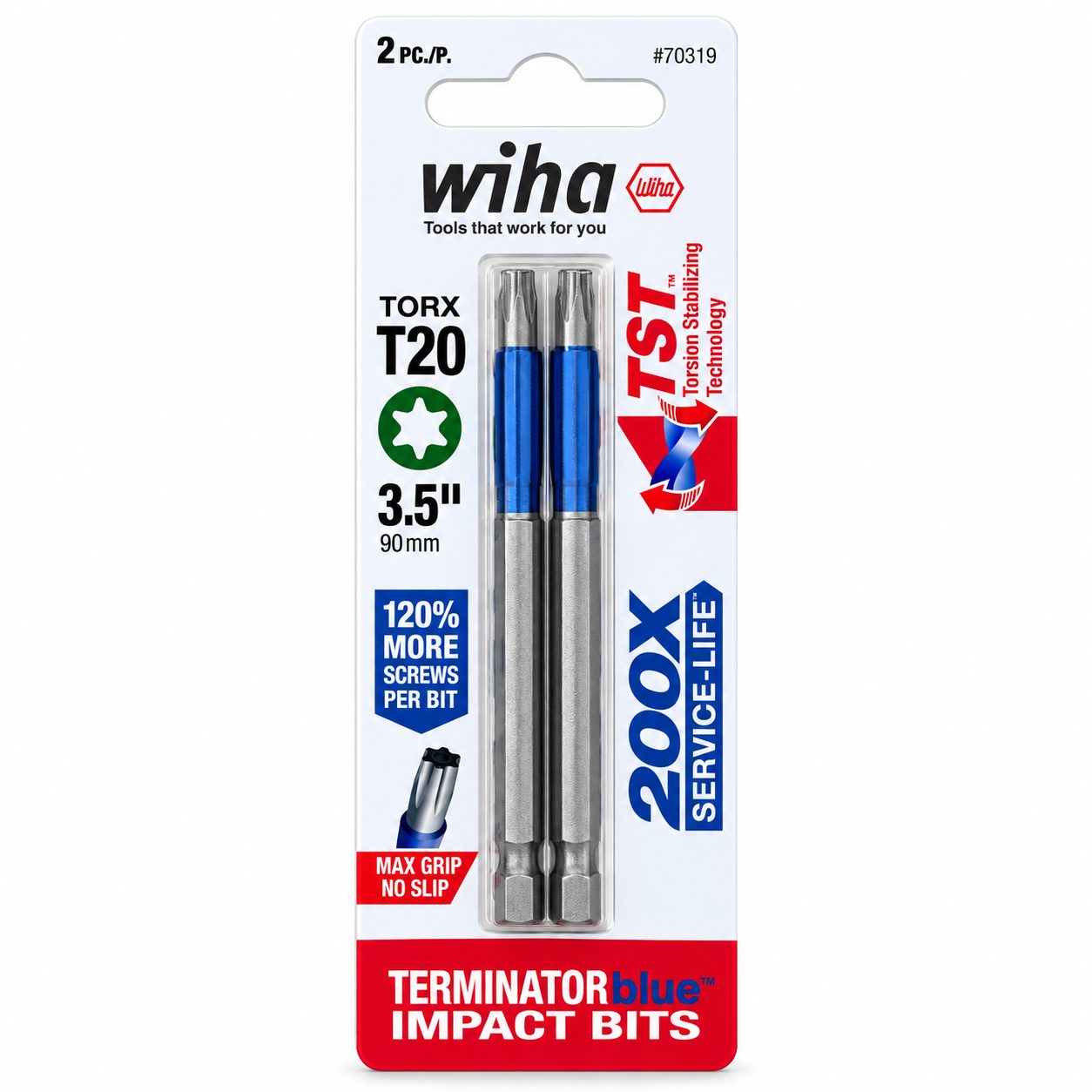 Torx T20 Punta larga 90mm Torx T20 Punta larga 90mm